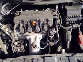 2015 CIVIC GRAY EX-L 1.8 AT  A24034
